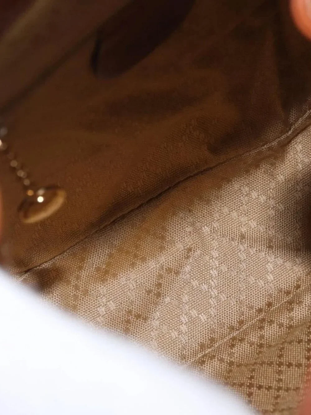 GUCCI Bamboo Backpack Leather Brown Gold 003 2058 0030 Auth ka4930